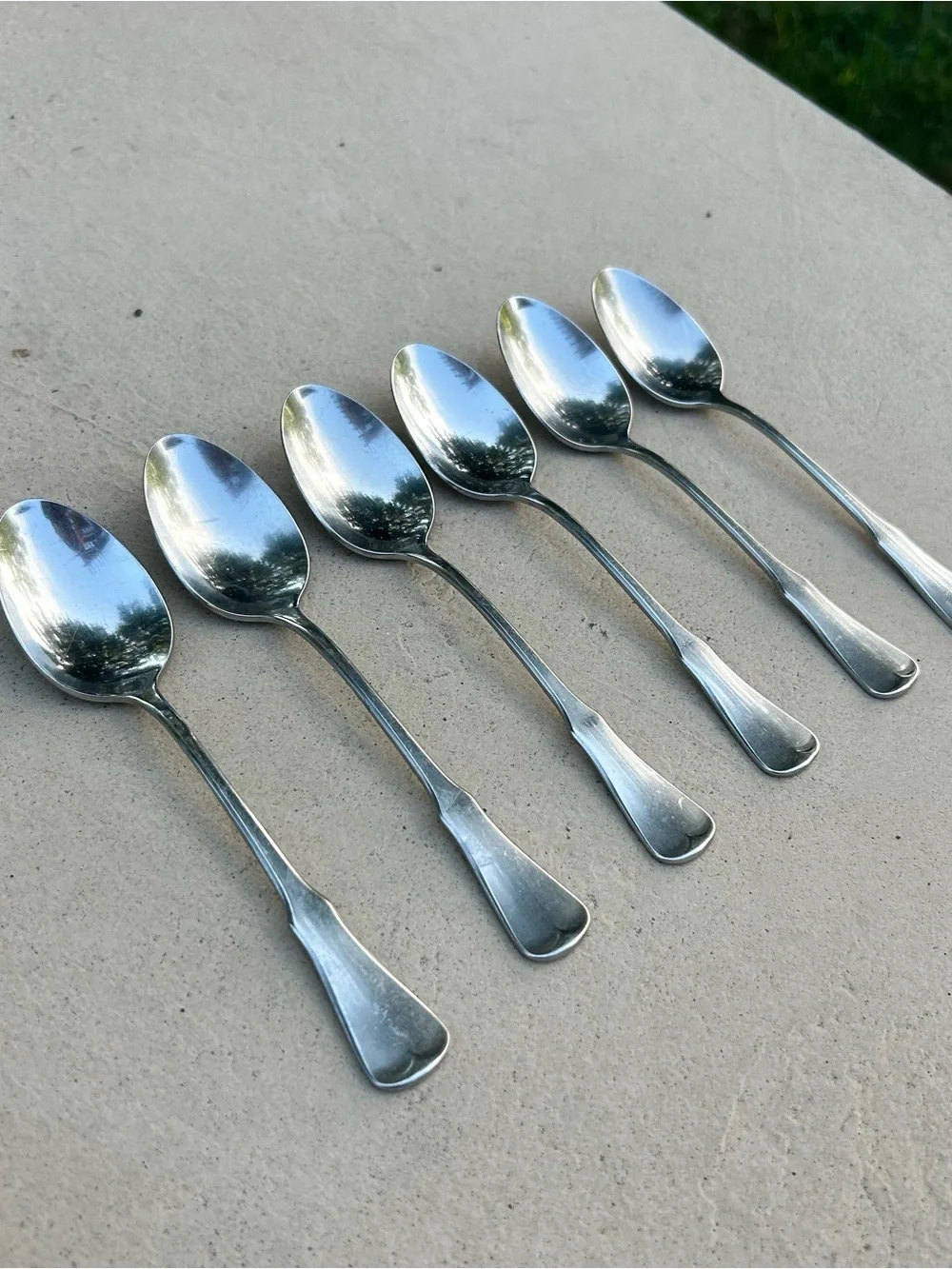 Oneida Patrick Henry Set of 6 Teaspoons 6”